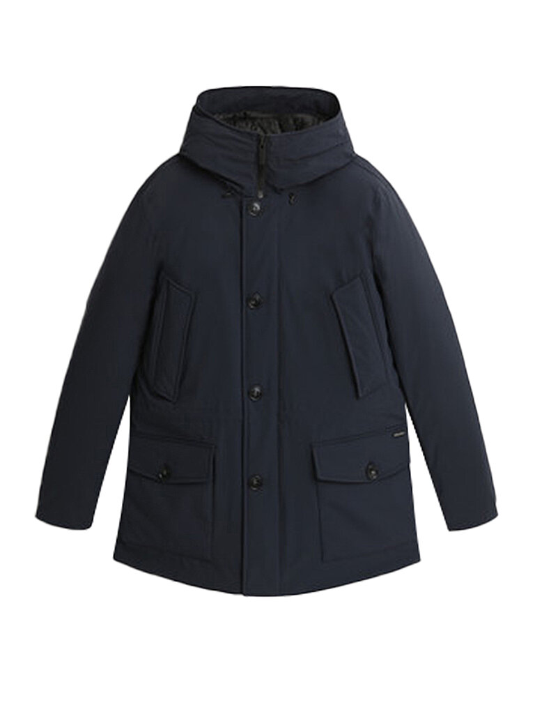 WOOLRICH Daunenparka Regular Fit Arctic Stretch blau | M