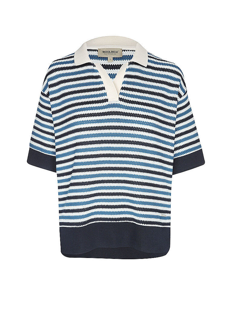 WOOLRICH Poloshirt dunkelblau | M