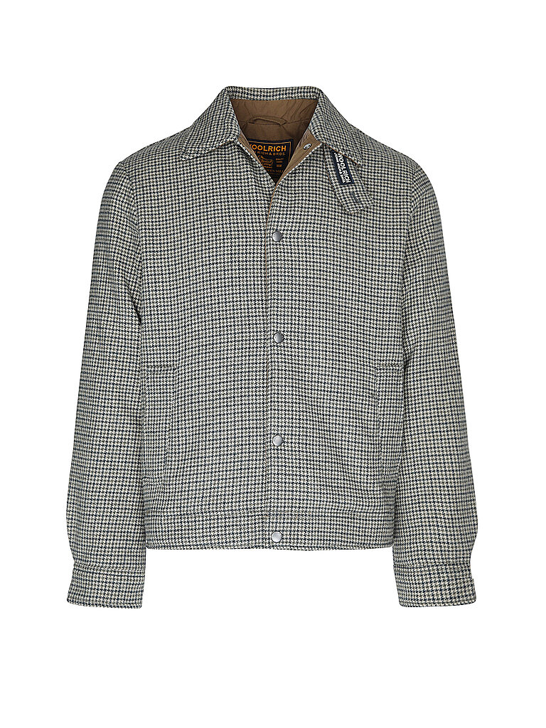 WOOLRICH Overshirt KEATING hellbraun | M