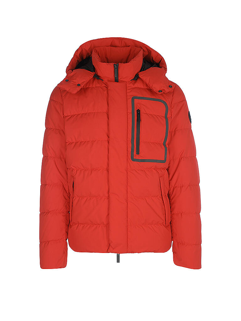 WOOLRICH | Daunenjacke High Tech | rot