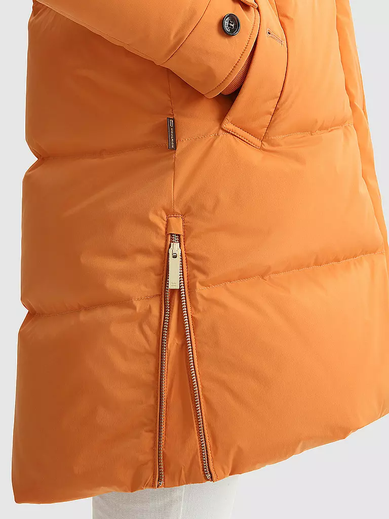 WOOLRICH | Daunenmantel Alsea Puffy | orange