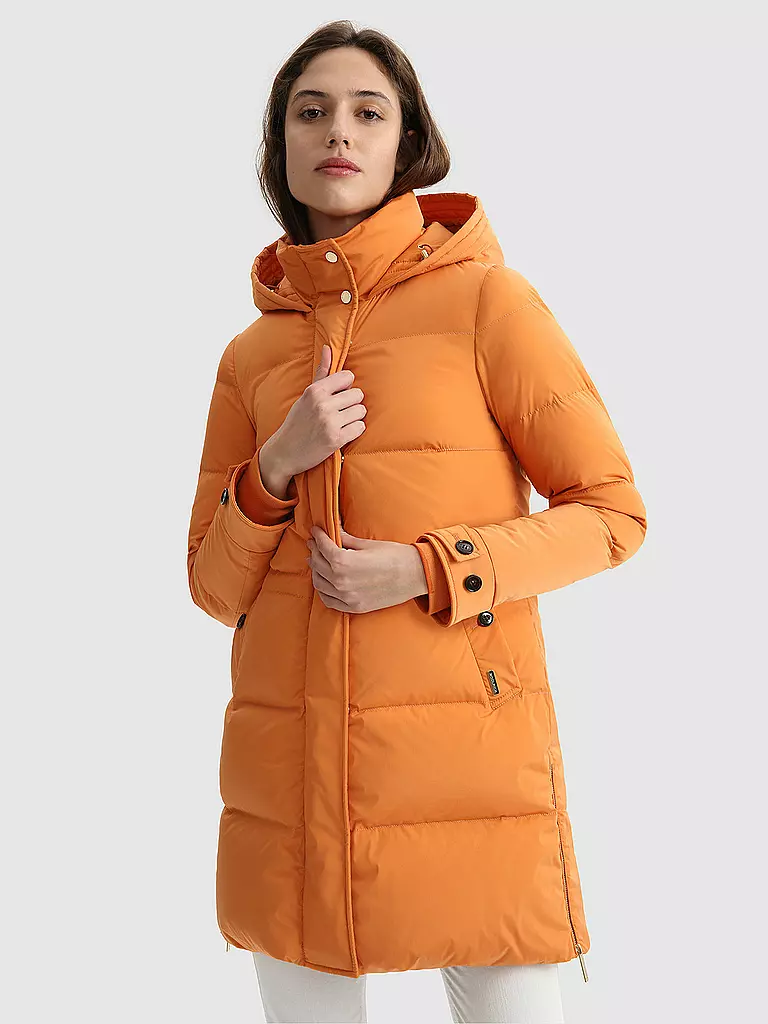 WOOLRICH | Daunenmantel Alsea Puffy | orange