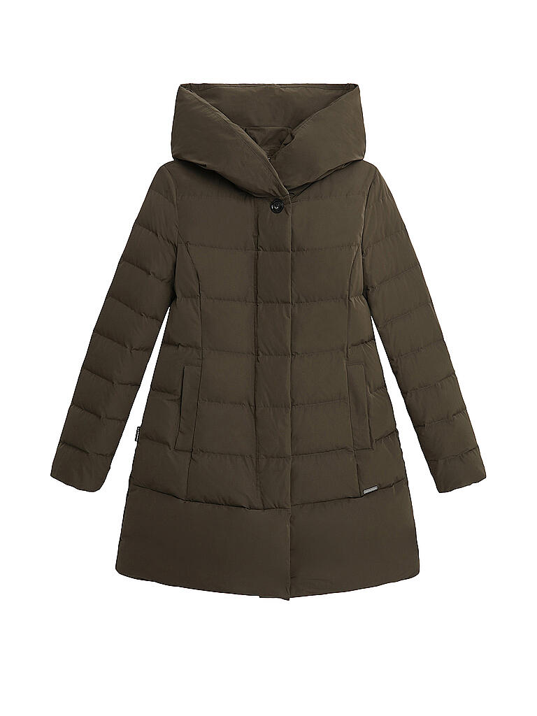 WOOLRICH | Daunenmantel Puffy Prescott  | olive