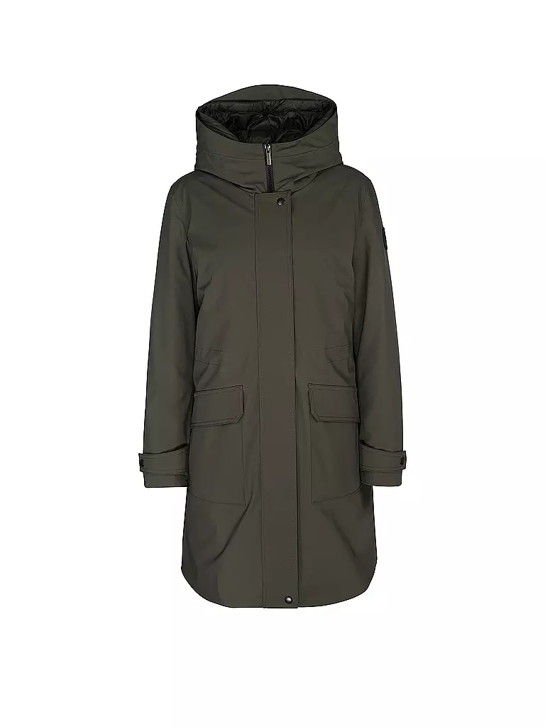 WOOLRICH | Daunenparka 3-in-1 | dunkelgrün