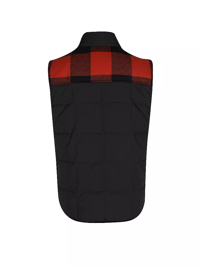 WOOLRICH | Daunensteppgilet | schwarz