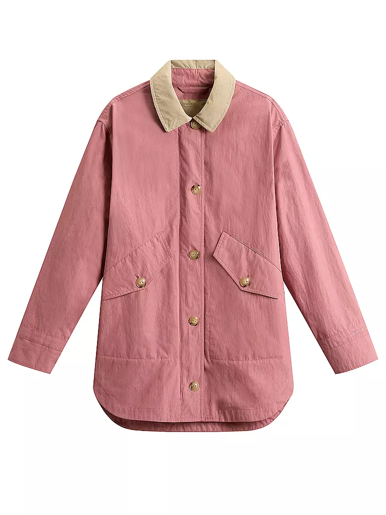 WOOLRICH | Fieldjacket  | rosa