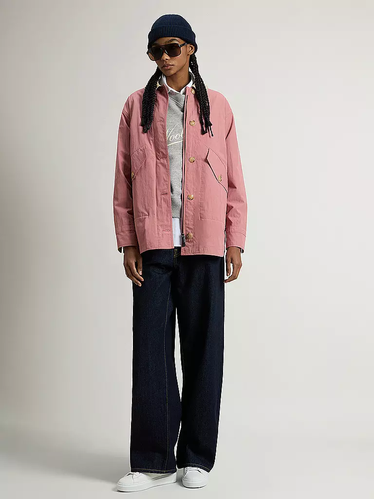 WOOLRICH | Fieldjacket  | rosa