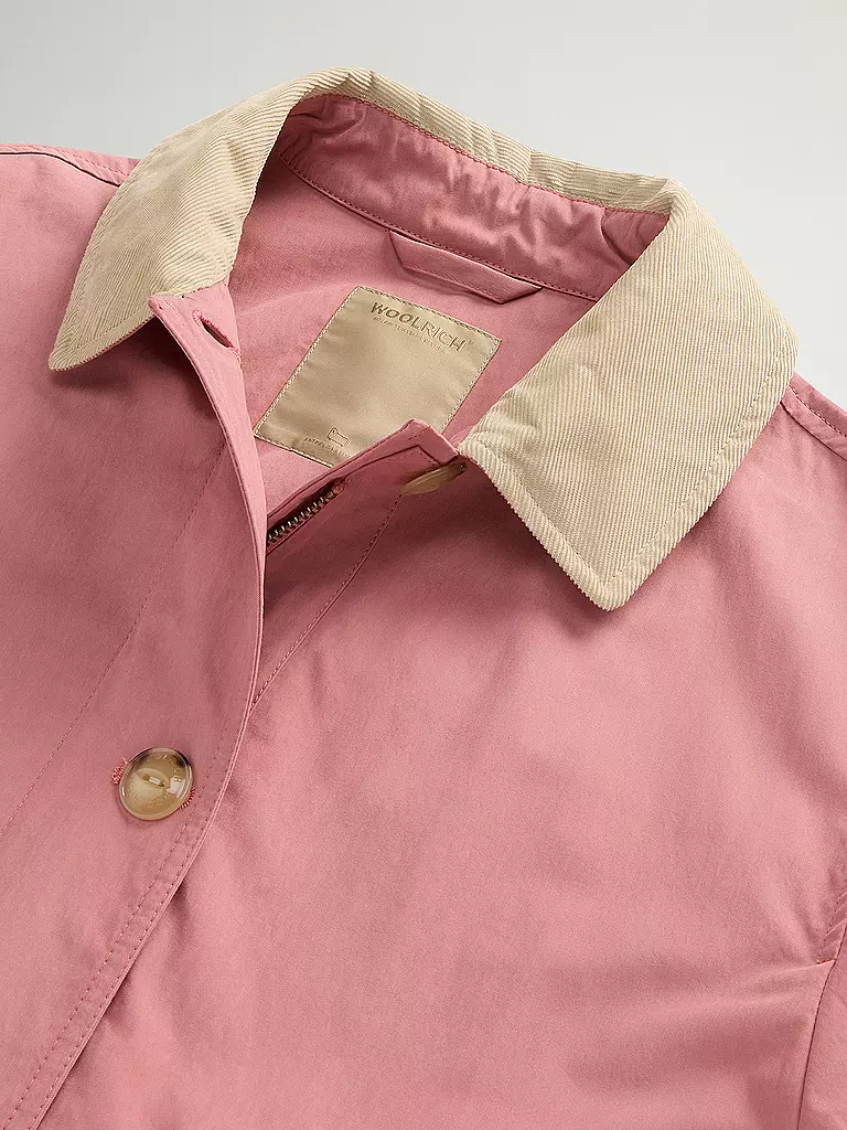 WOOLRICH | Fieldjacket  | rosa