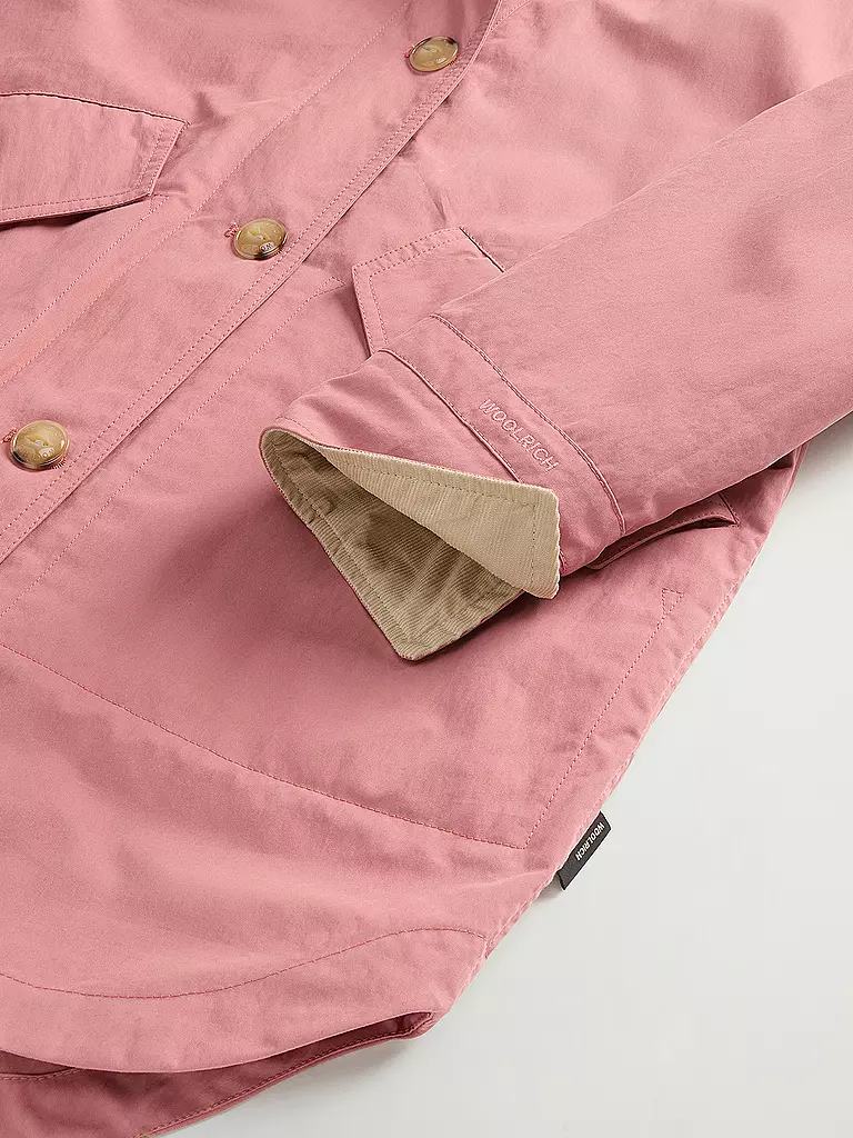 WOOLRICH | Fieldjacket  | rosa