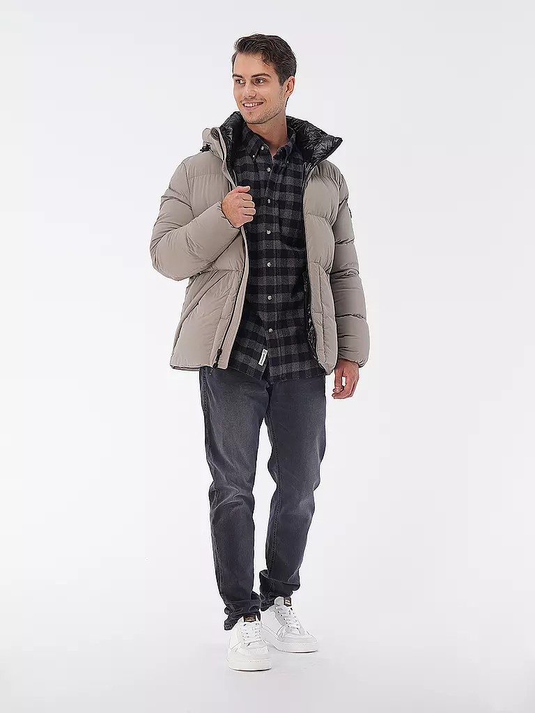 WOOLRICH | Flanellhemd  | schwarz