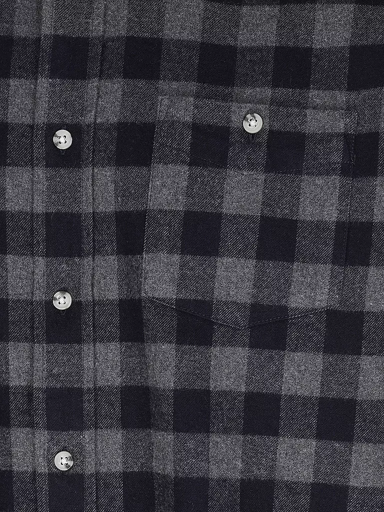 WOOLRICH | Flanellhemd  | schwarz