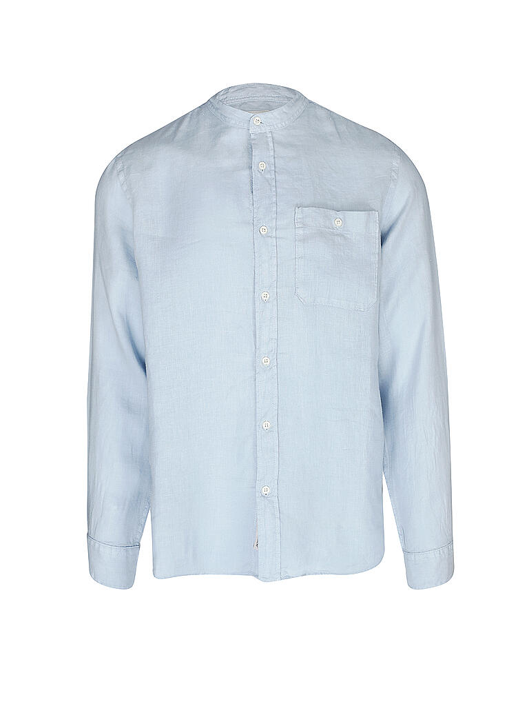 WOOLRICH | Leinenhemd | blau
