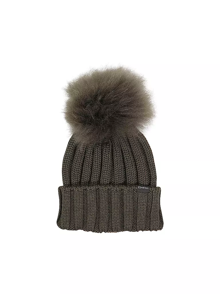 WOOLRICH | Mütze - Haube | dunkelgrün