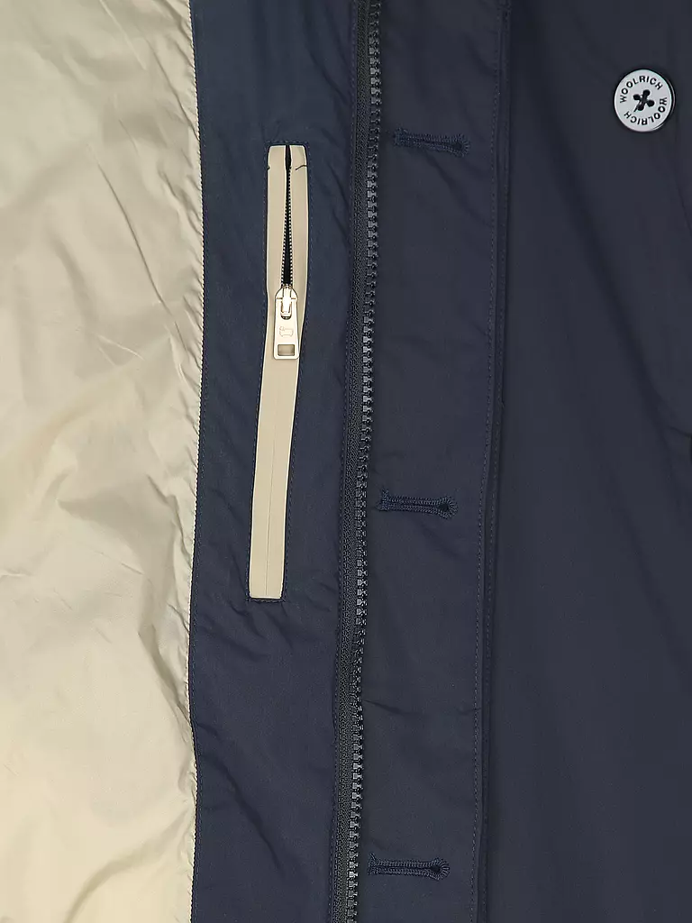 WOOLRICH | Mantel TOUCH COAT | blau