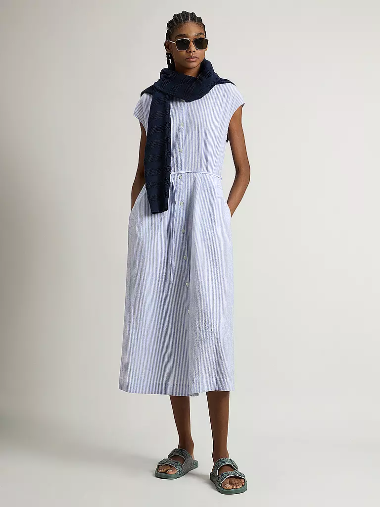 WOOLRICH | Midikleid  | weiss