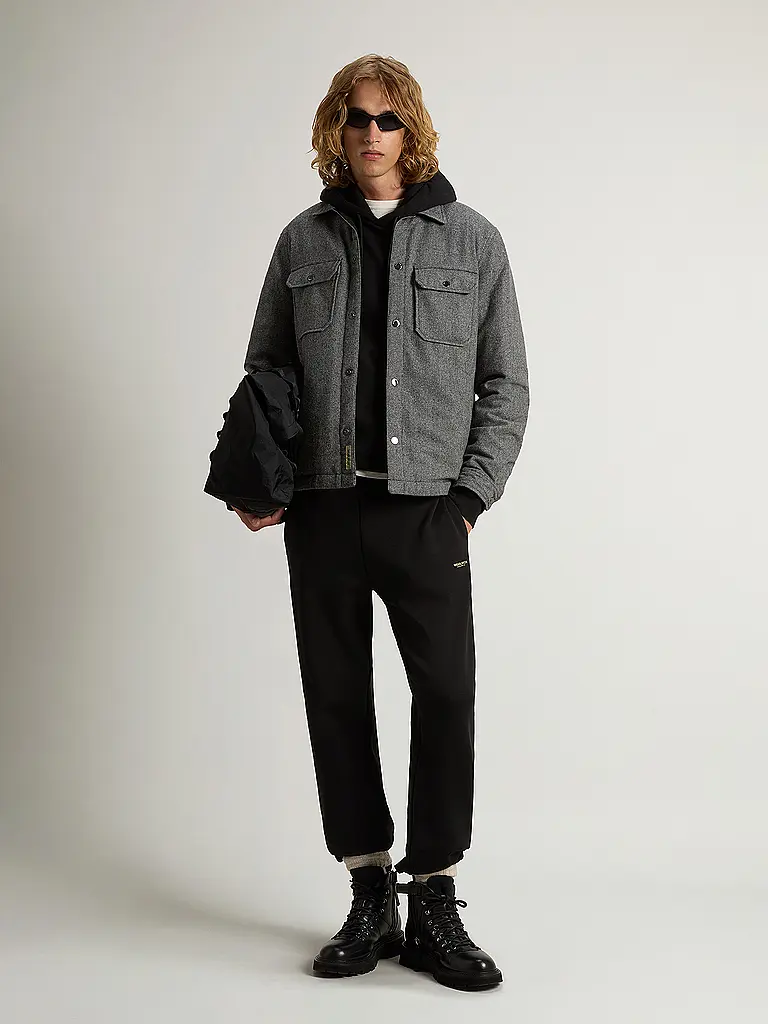 WOOLRICH | Overshirt ALASKA | grau