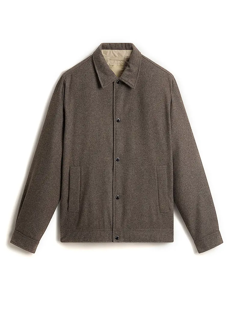 WOOLRICH | Overshirt KEATING | Camel