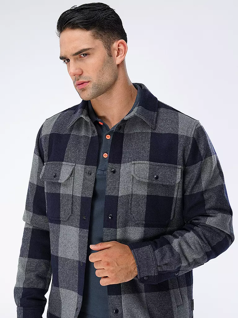 WOOLRICH | Overshirt | blau