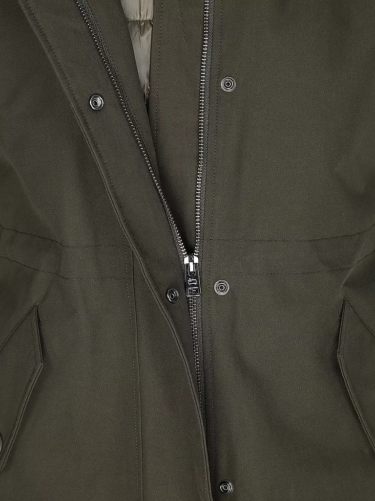 WOOLRICH | Parka 2in1 | dunkelgrün