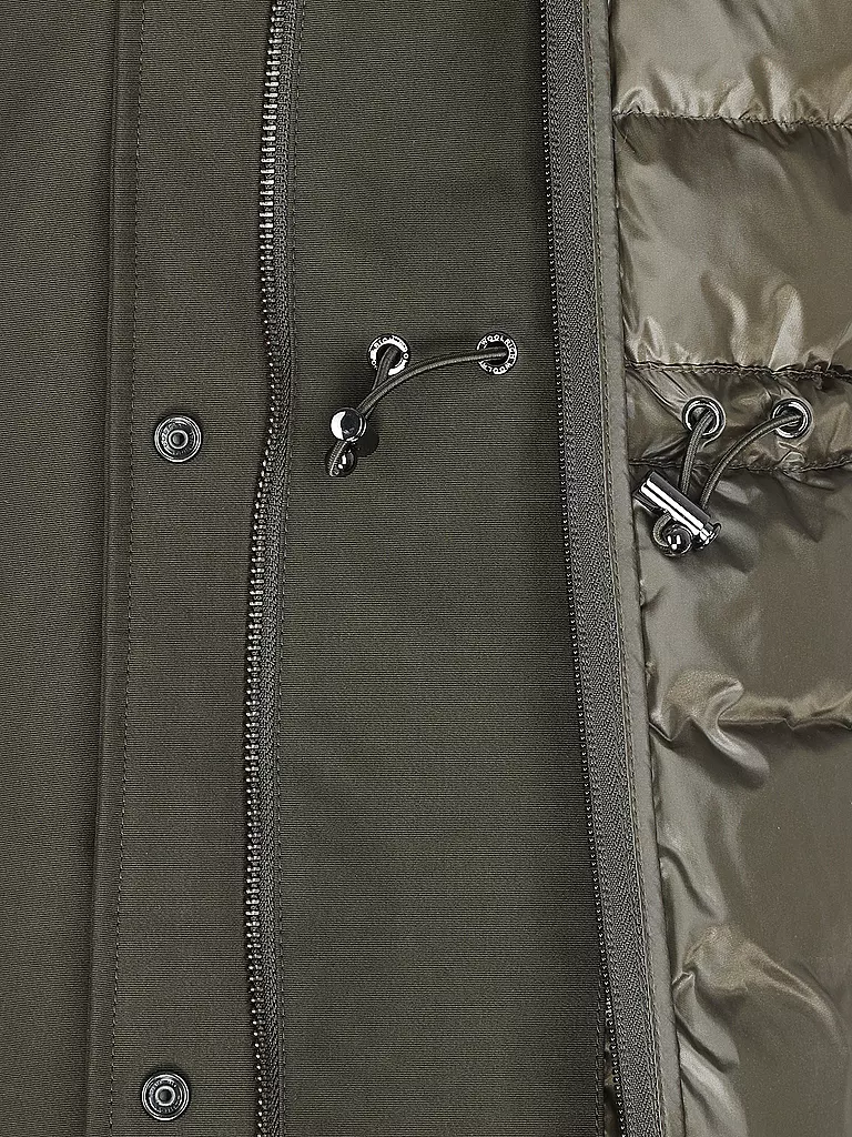 WOOLRICH | Parka 2in1 | dunkelgrün