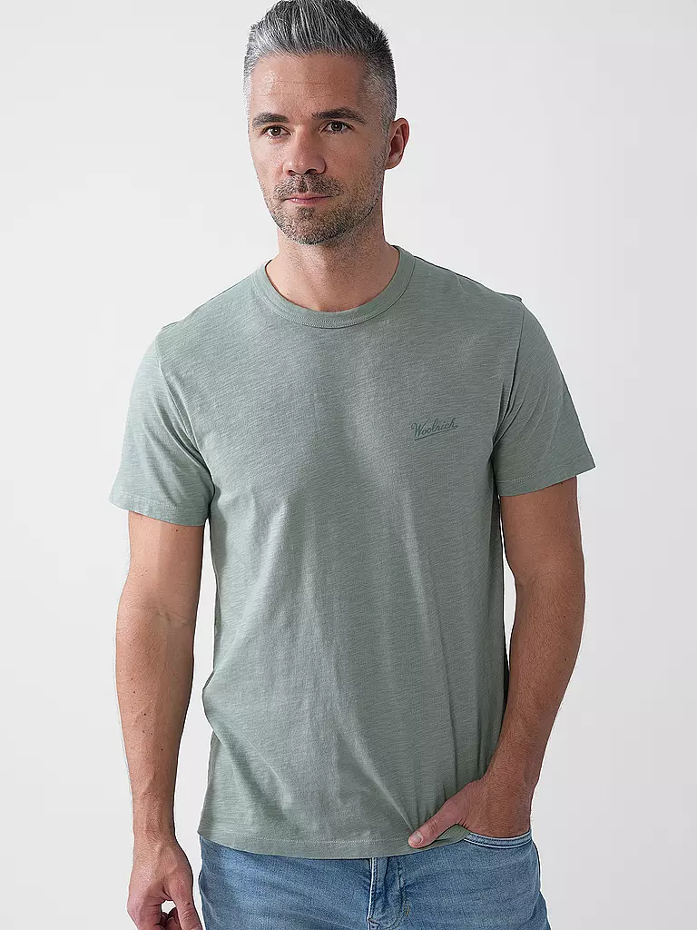WOOLRICH | T-Shirt  | mint