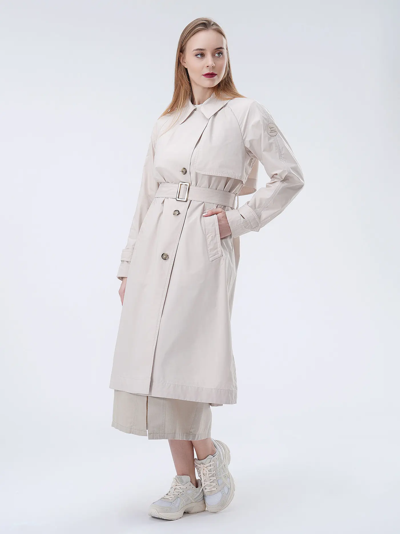 WOOLRICH | Trenchcoat | creme