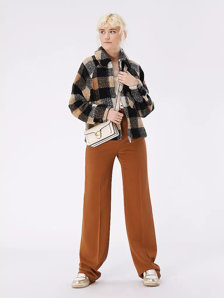 WOOLRICH | Wolljacke GENTRY TIMBER  | beige