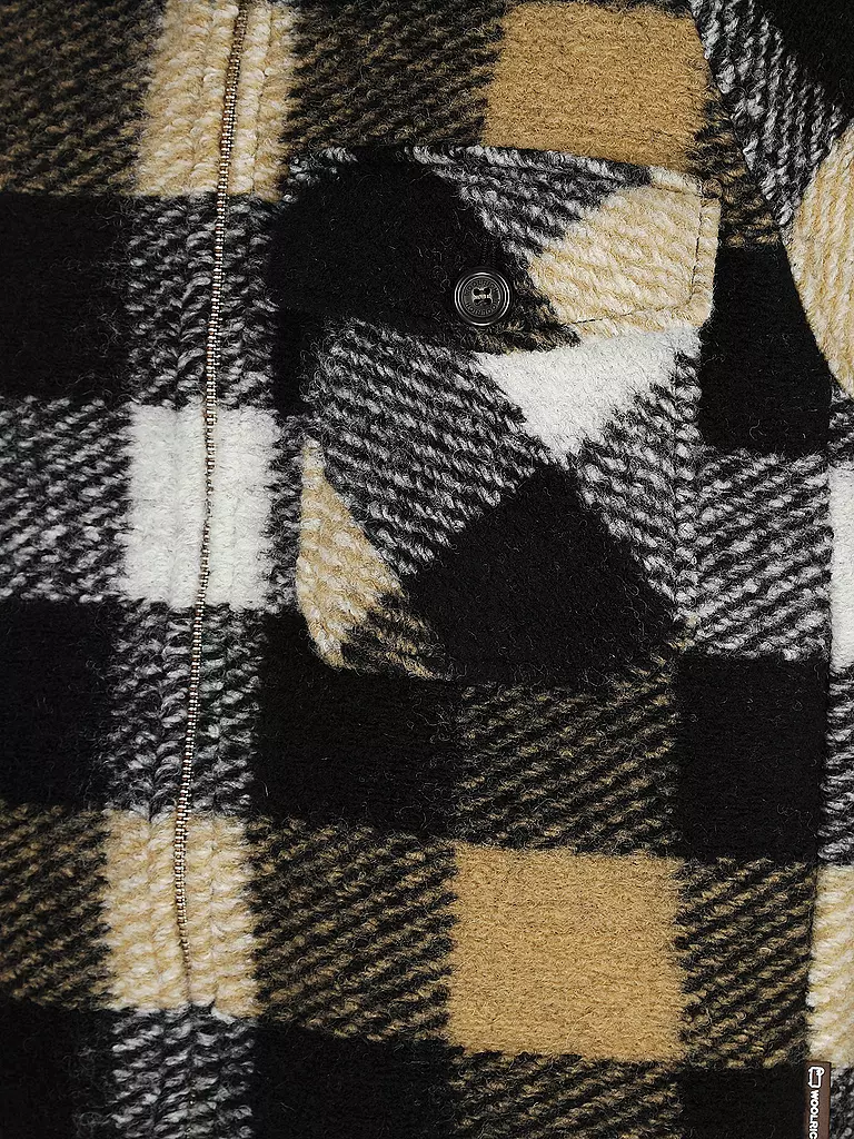 WOOLRICH | Wolljacke GENTRY TIMBER  | beige