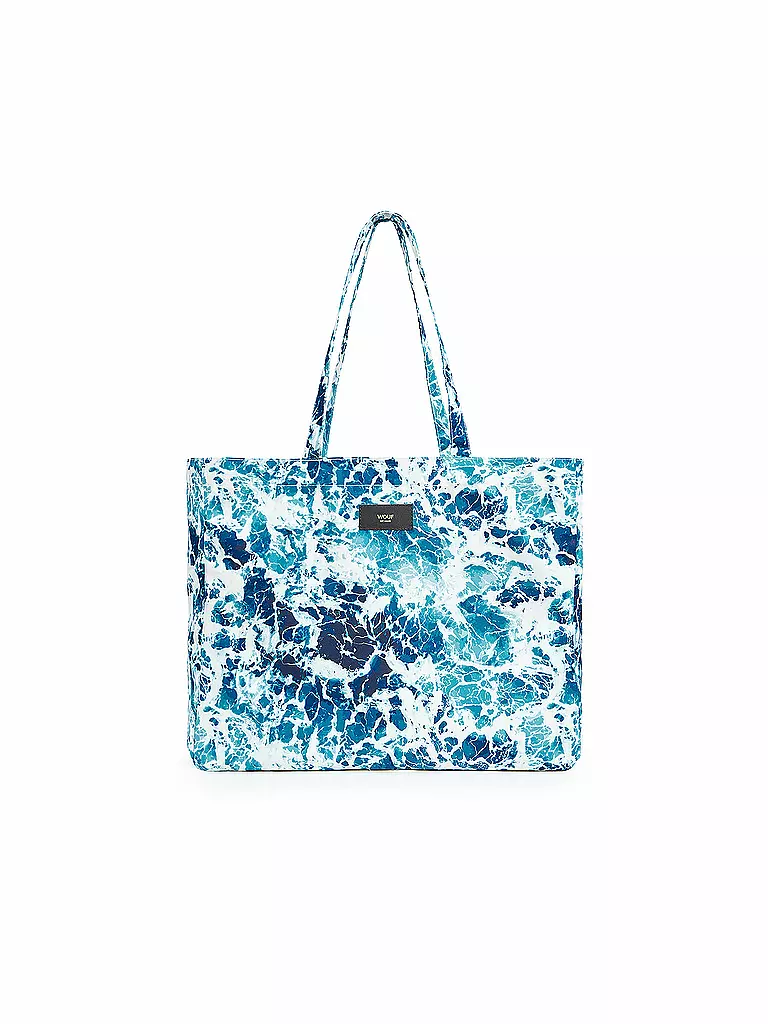 WOUF | Tasche - Tote Bag WAVES | blau