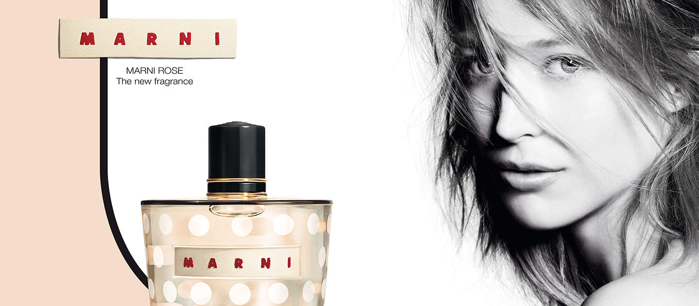 Marni Rose – The new fragrance Marni bedeutet Kreativität, eine Geisteshaltung geprägt von Freiheit und Instinkt.