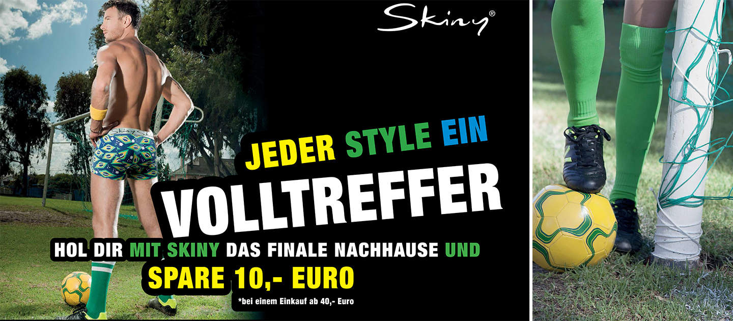 Skiny Sujet Skiny Gewinnspiel bei Kastner & Öhler. Kickt it with Skiny. Jetzt Flatscreen gewinnen