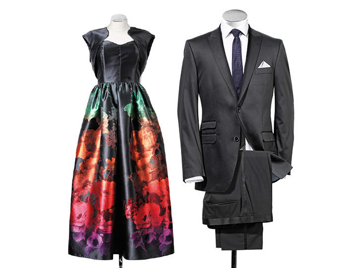 Sommerredoute – Die Diva SWING Kleid und ROY ROBSON Anzug