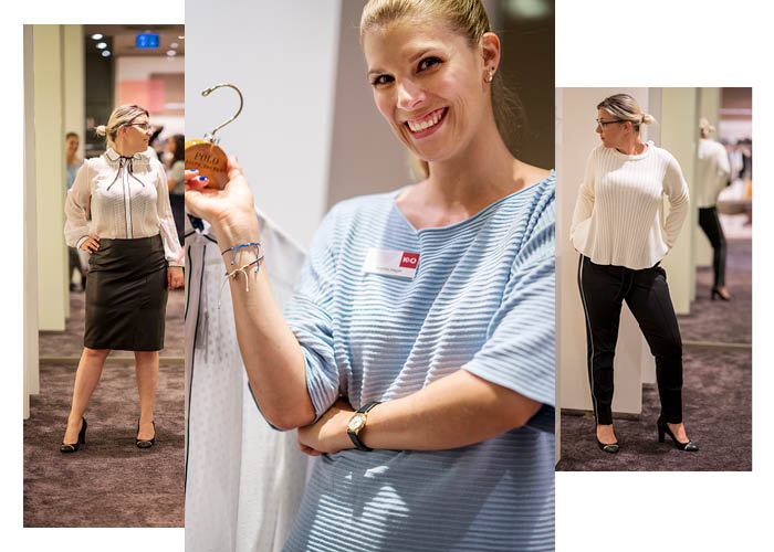 WWIHS_Bild4 Unsere Modeberaterin Sophie hat die Gewinnerin mit vollem Einsatz begleitet.