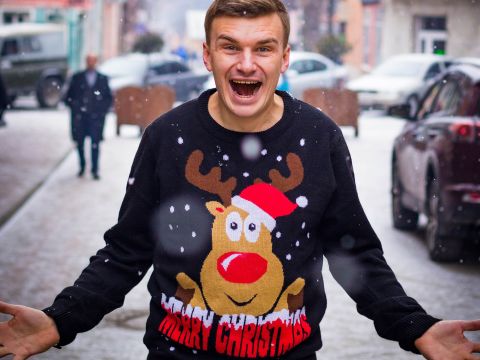 Happy_Man_Ugly_Christmas Sweter_ Stte Funn