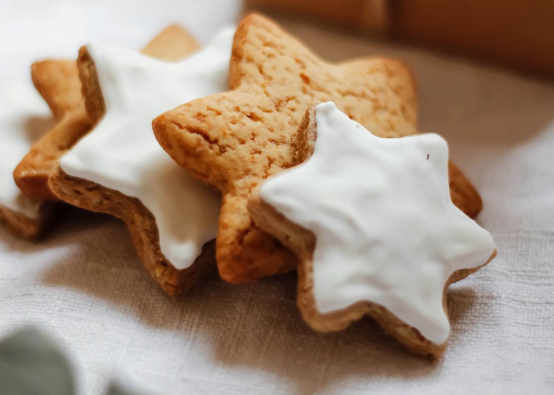 Zimtsterne Die Basis für gute Weihnchtsbäckerei.