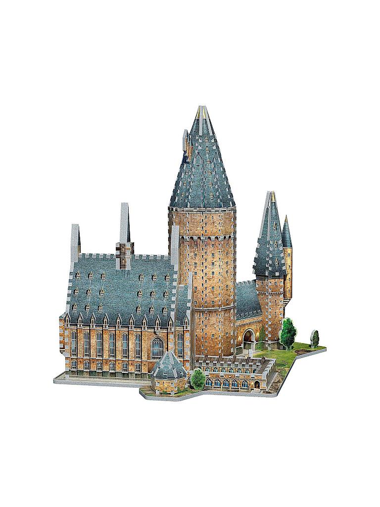 WREBBIT | 3D-Puzzle "Harry Potter" Hogwarts - Grosse Halle (850 Teile) | transparent