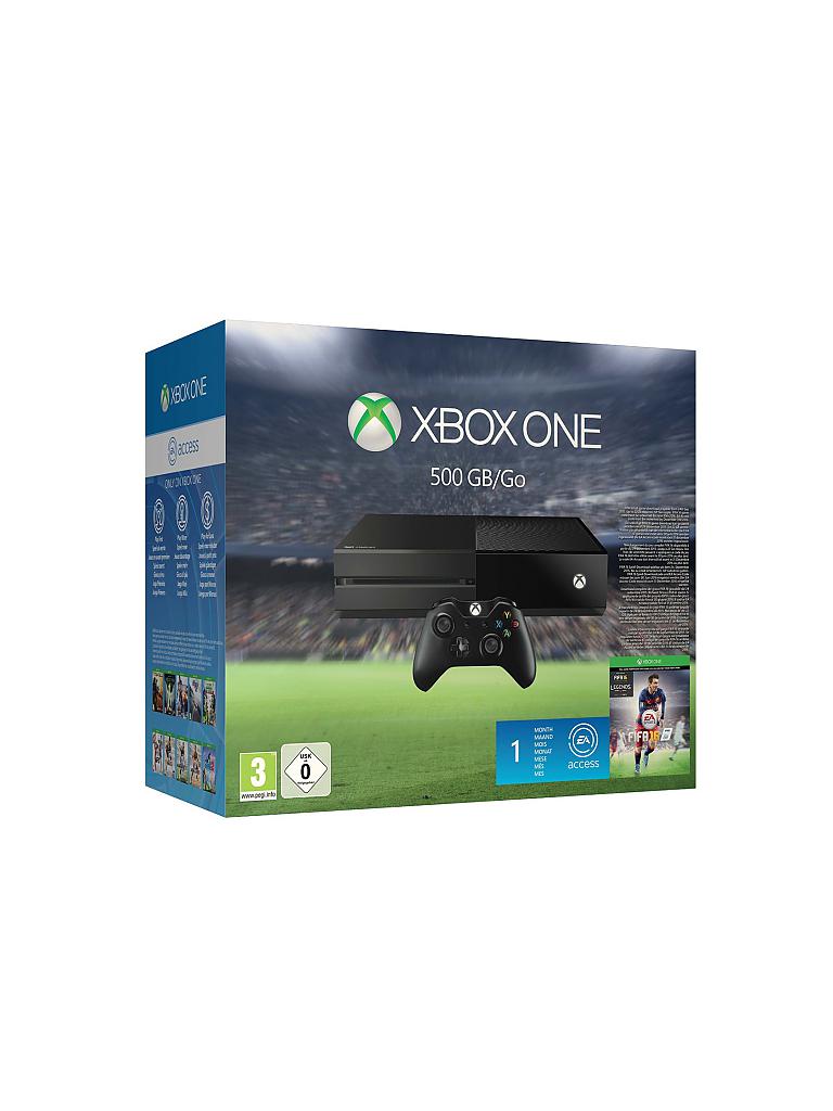 X-BOX ONE | Konsole 500GB "FIFA 16 Bundle" (Ohne Kinect) | transparent