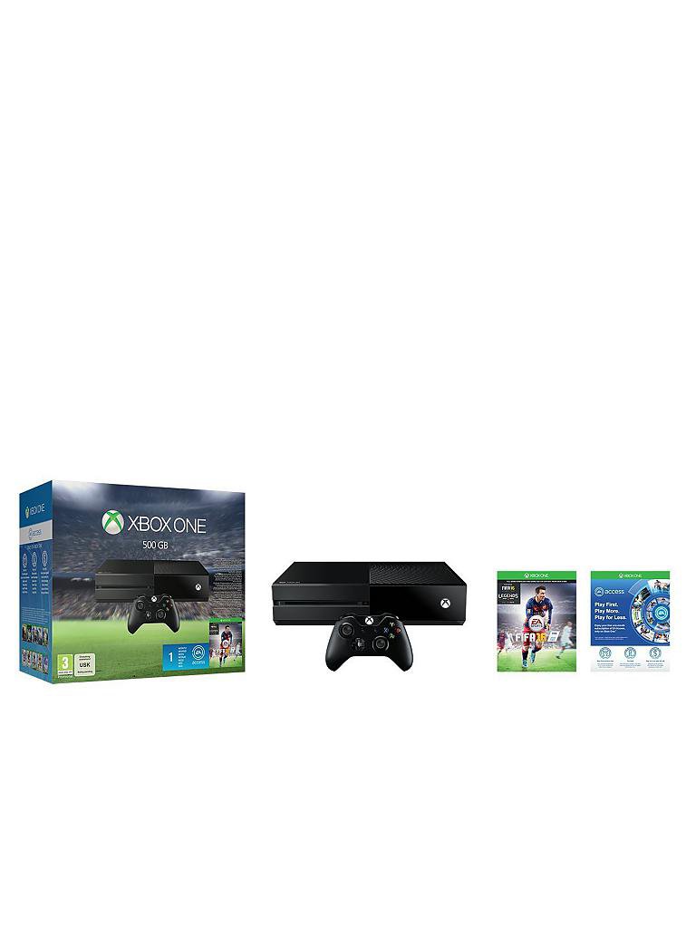 X-BOX ONE | Konsole 500GB "FIFA 16 Bundle" (Ohne Kinect) | transparent