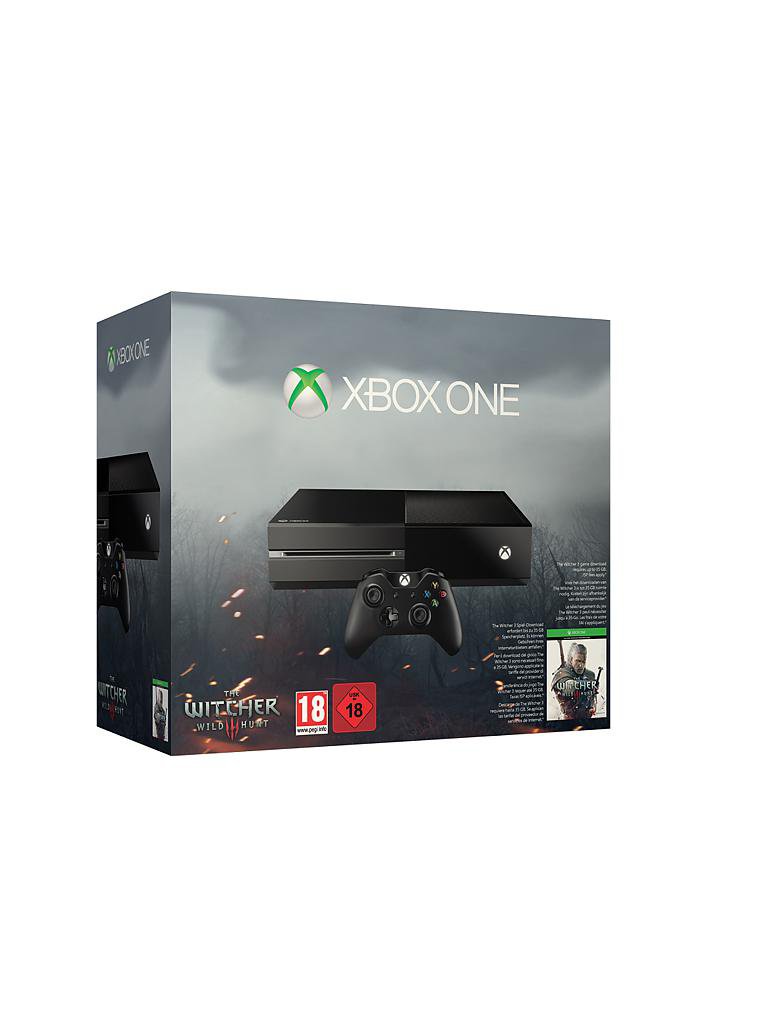 X-BOX | ONE Konsole 500GB inkl. The Witcher 3 "Wild Hunt" | transparent