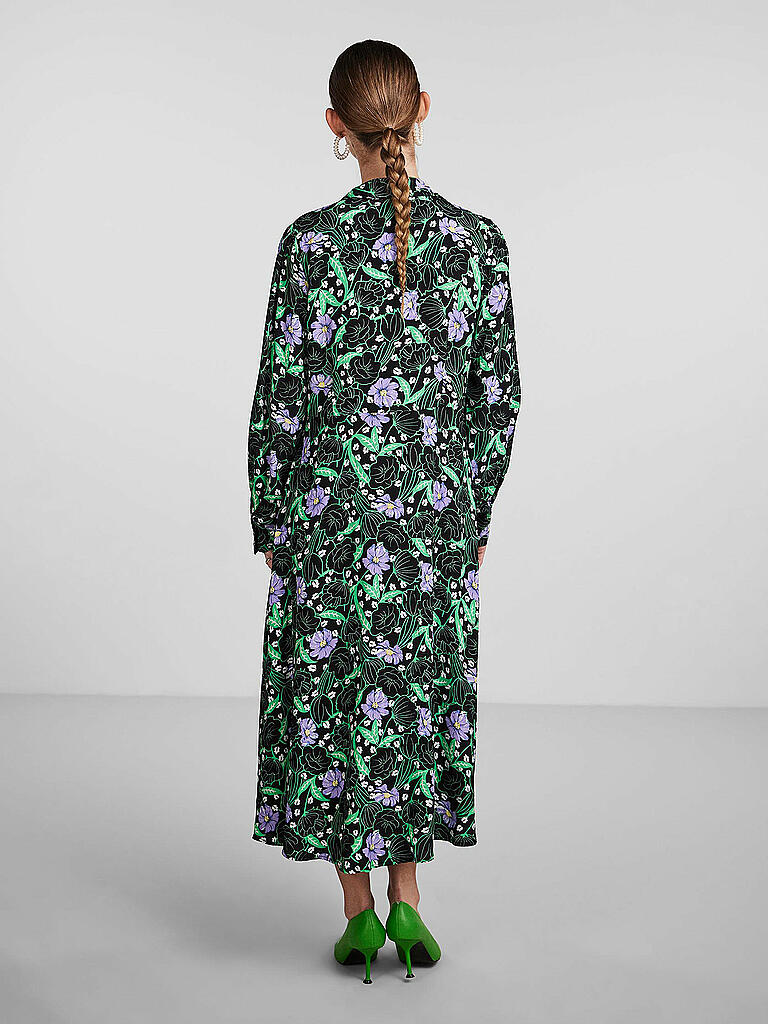 YAS | Hemdblusenkleid YASKATYRA | schwarz