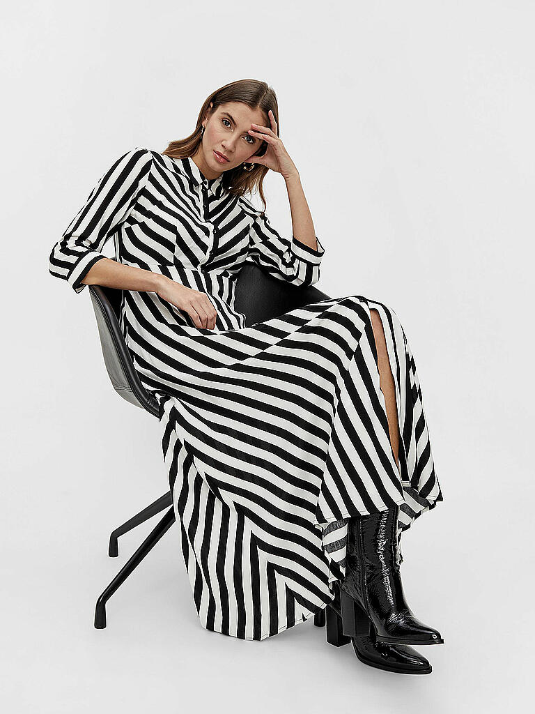 YAS | Hemdblusenkleid YASSAVANNA  | schwarz