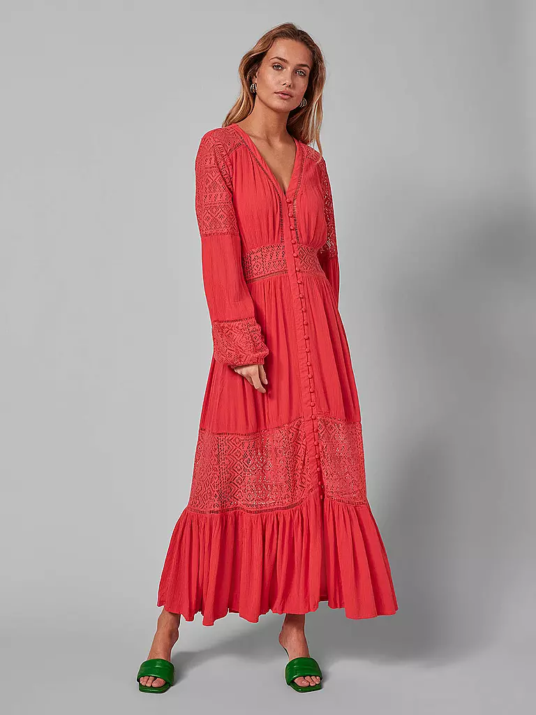 YAS | Maxikleid YASMEZA  | rot