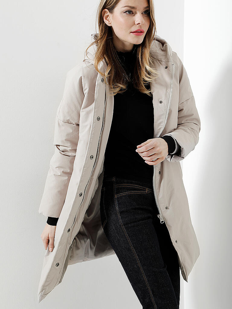 Pantalon YAYA En Laine-chino, Taille 38, Gris à Rayures, NEUF Avec étiquettes - Style Moderne