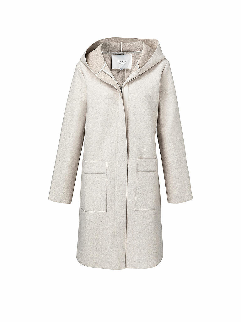 YAYA Wollmantel beige 34