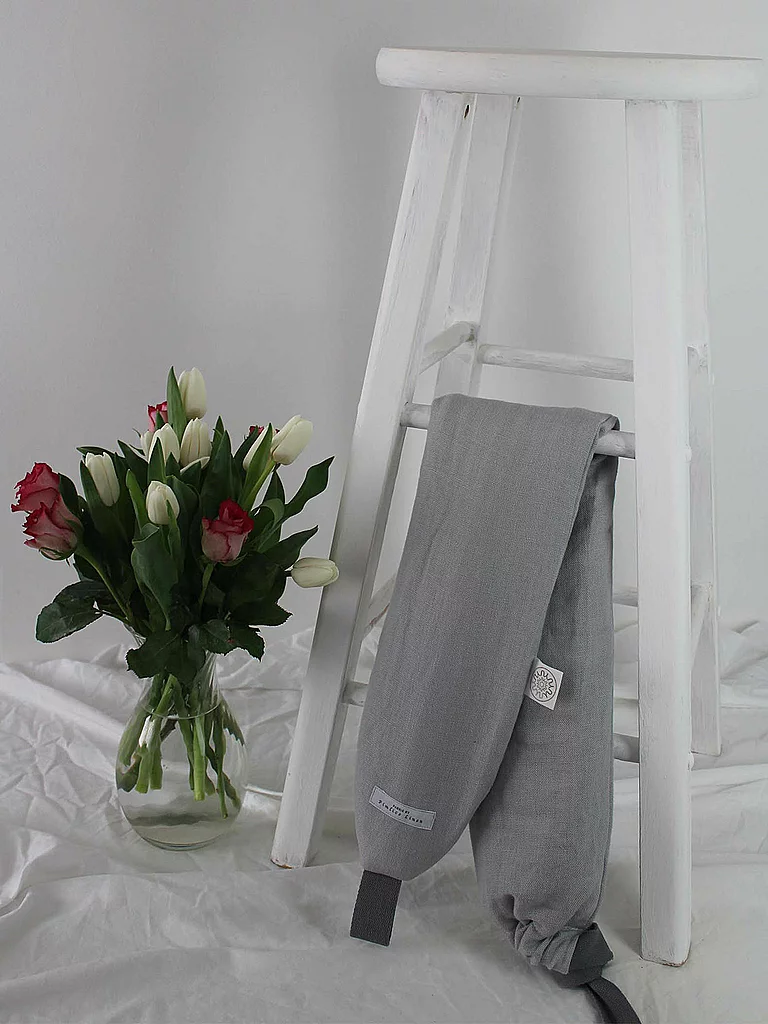 YUYU Bolsa de agua caliente - Bottle Linen Grey gris claro