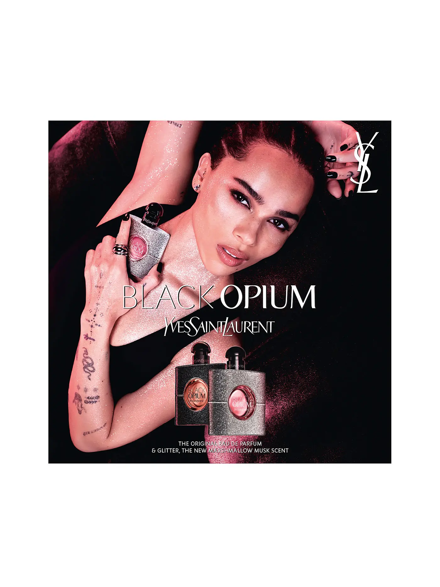 YVES SAINT LAURENT | Black Opium Eau de Parfum Glitter 90ml | keine Farbe