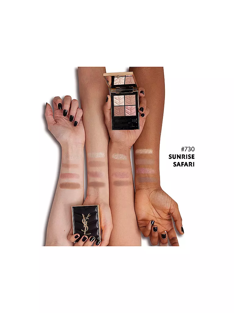 YVES SAINT LAURENT | Couture Mini Clutch Eyeshadow Palette (730 Sunrise Safari) | hellbraun