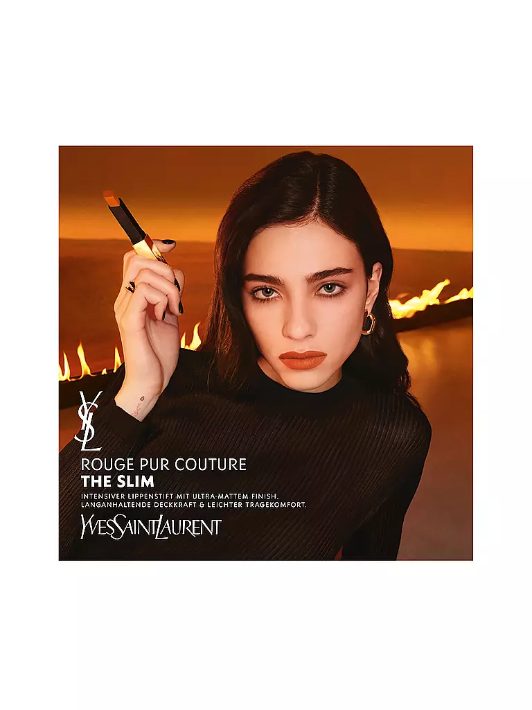 YVES SAINT LAURENT | Lippenstift -  Rouge Pur Couture The Slim (37) | rosa
