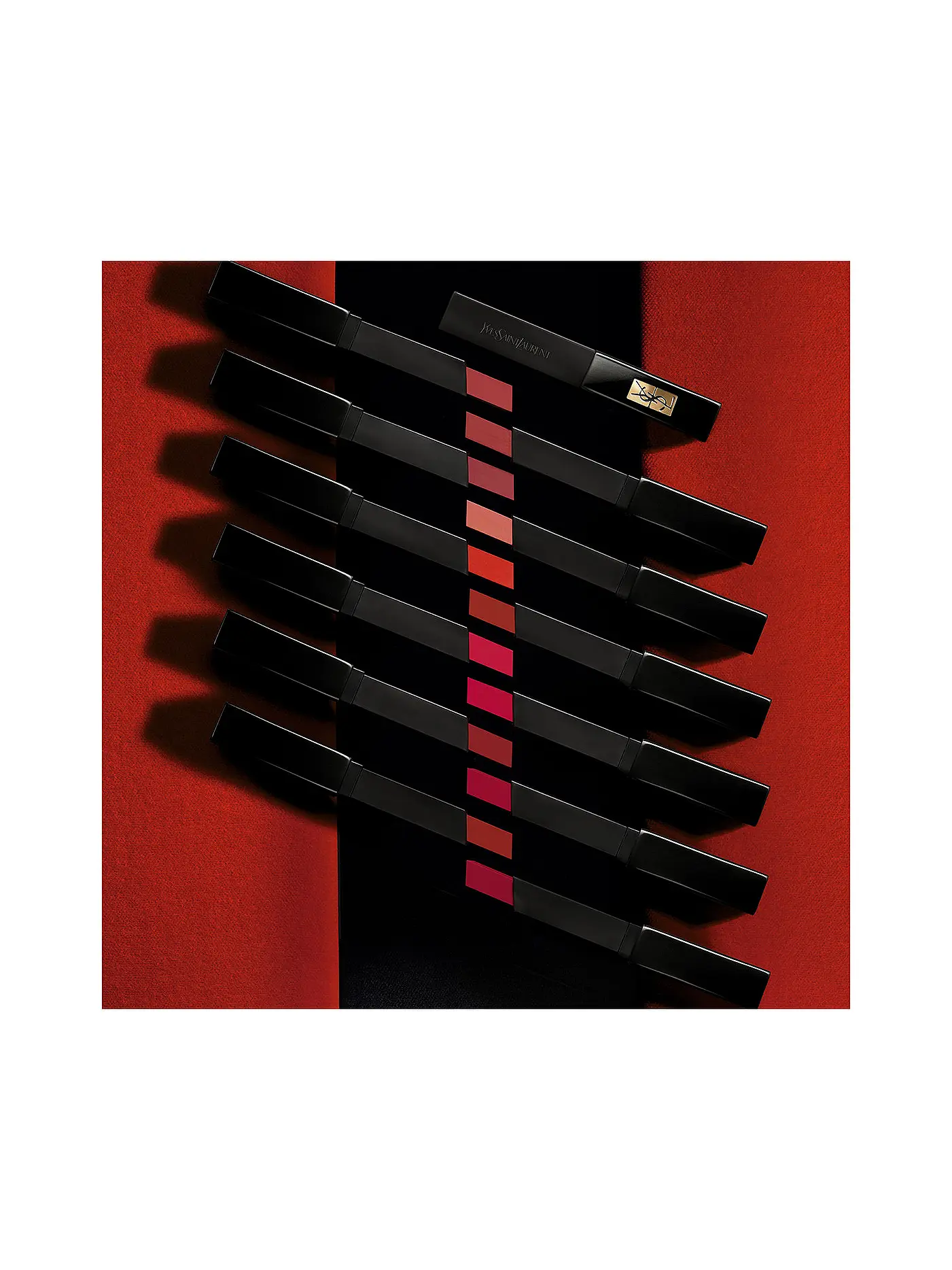 YVES SAINT LAURENT | Lippenstift -  Rouge Pur Couture The Slim Velvet Radical ( 301 )  | dunkelrot