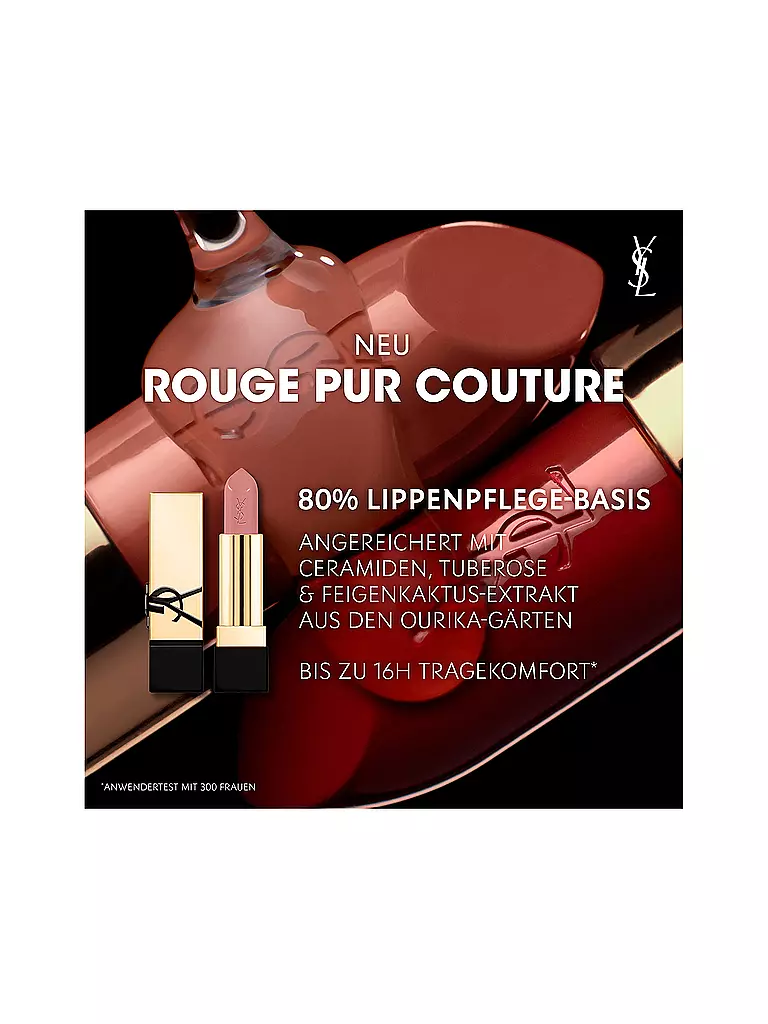 YVES SAINT LAURENT | Lippenstift - Rouge Pur Couture (N12) | dunkelrot